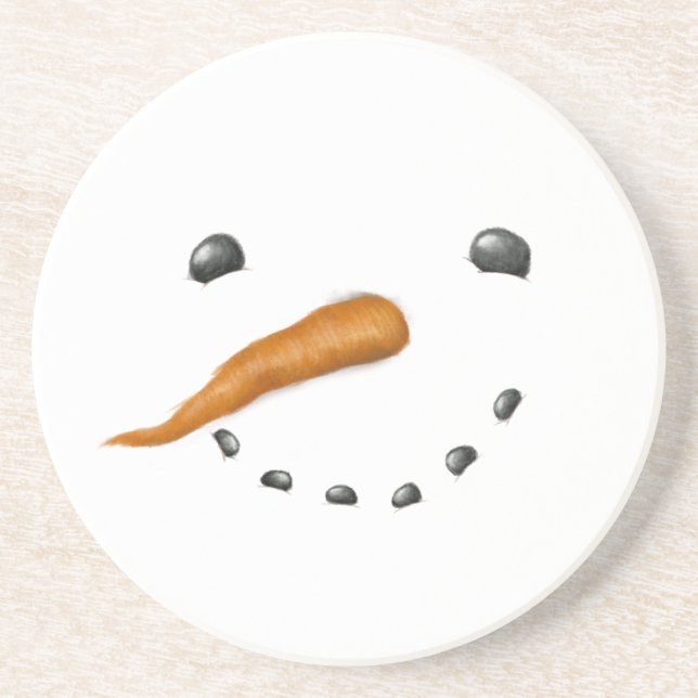 PORTA-COPOS ROSTO DE SNOWMAN (Frente)