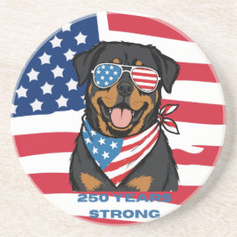 Porta-copos Rottweiler Patriota
