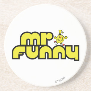 Porta-copos Rotulação amarela do Sr. Engraçado  