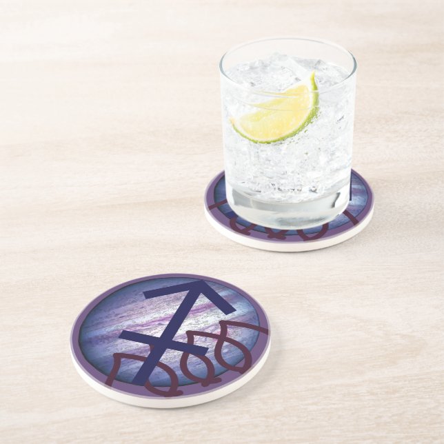 Porta-copos Sagittarius Coaster (Lateral)