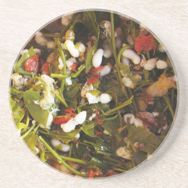 Porta-copos Salada de Ovos de Formigas Vermelhas ... Comida da (Frente)