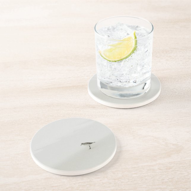 Porta-copos Sandpiper costeiro na praia (Lateral)