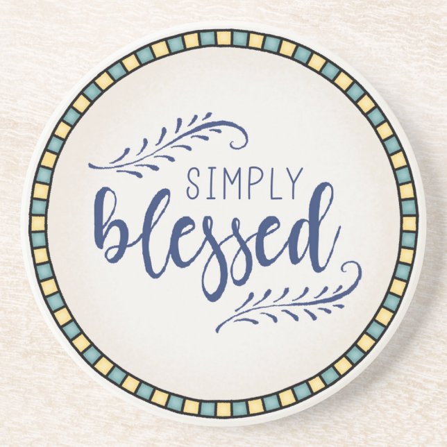 Porta copos Sandstone (Frente)