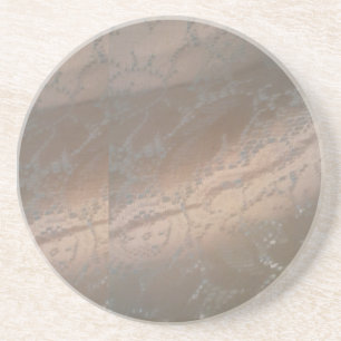 Porta copos Sandstone com Design de espiral bege