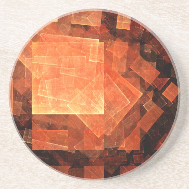 Porta copos Sandstone de Abstrato Luminar (Frente)