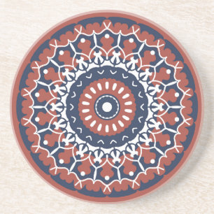 Porta copos Sandstone de Mandala