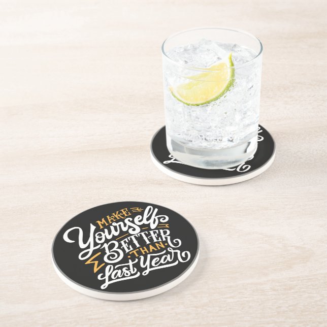 Porta copos Sandstone Drink (Lateral)