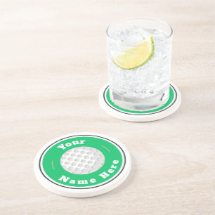 Porta copos Sandstone - Golf Personalizado (adicio
