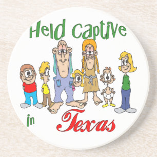 Porta copos Sandstone Park, Texas Funny Trailer