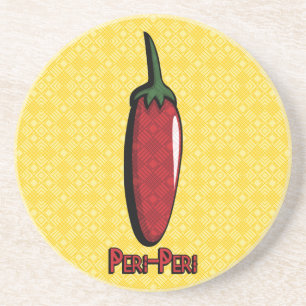 Porta copos Sandstone Peri-Peri Chili Pepper