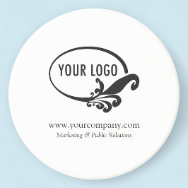 Porta copos Sandstone personalizada redonda Logoti