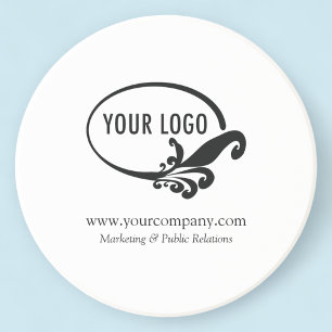 Porta copos Sandstone personalizada redonda Logoti