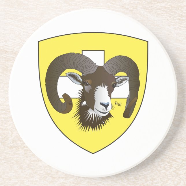 Porta-copos Schaffhausen Schweiz Bierdeckel (Frente)