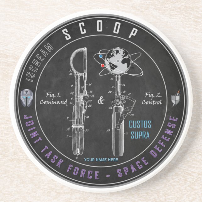 Porta copos SCOOP Morale Sandstone (Frente)