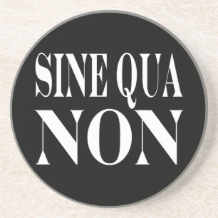 Porta-copos Seno - qua - citações Latin não famosas: Palavr