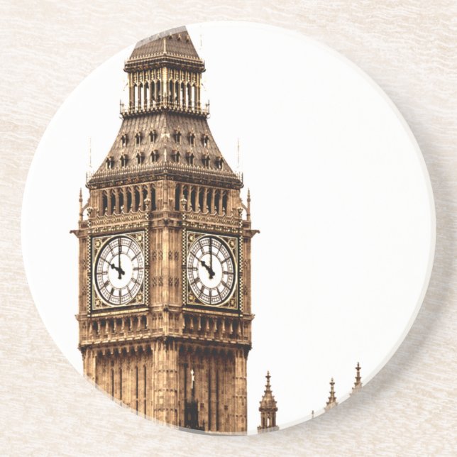 Porta-copos Sepia Big Ben Tower (Frente)