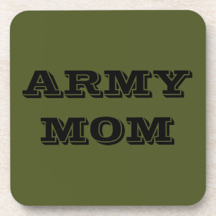 Porta copos Set Army Mãe