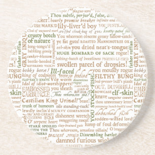 Porta-copos Shakespeare Insults Collection