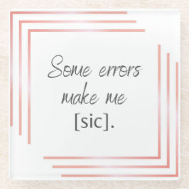 Porta copos Sic Pink