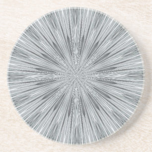 Porta-copos Silver Swirl