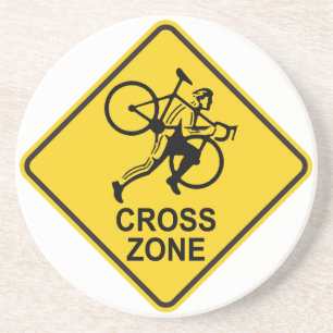 Porta-copos Símbolo de estrada Cyclocross Zone