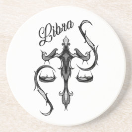 Porta-copos Símbolo Zodíaco de Libra