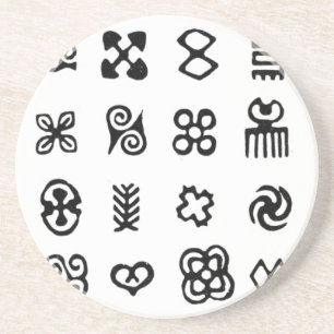 Porta-copos Símbolos africanos Adinkra