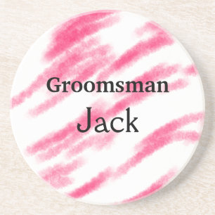 Porta-copos SIMPLE MINIMAL add your name custom groomsman    T