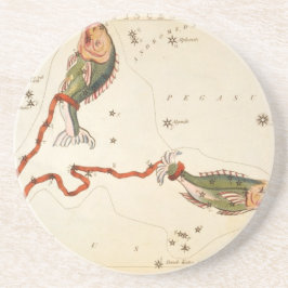 porta copos "Sinal Zodiac: Peixes"