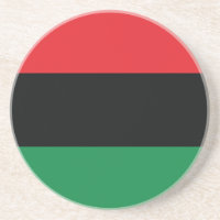 Sinalizador vermelho, preto e verde