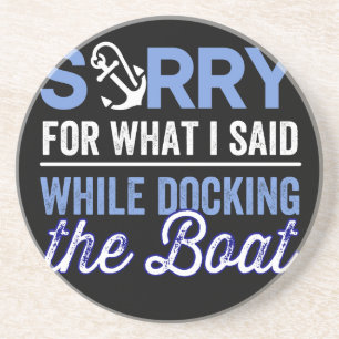 Porta-copos Sinto muito pelo que disse enquanto estava docking