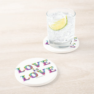 Porta-copos SlipperyJoe amor é amor gotejando derretendo dinâm