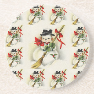 Porta-copos Snowman 009