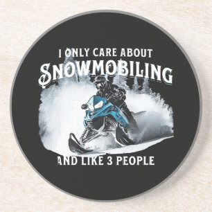 Porta-copos Snowmobiling Funny Snowmobile