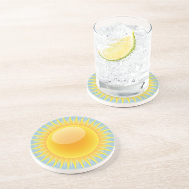 Porta-copos Sol brilhante (Lateral)