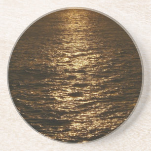 Porta-copos Sol no Oceano Água Fotografia