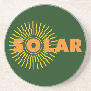 Porta-copos Solar Power Sun