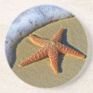 Porta-copos Solteiro Starfish na praia