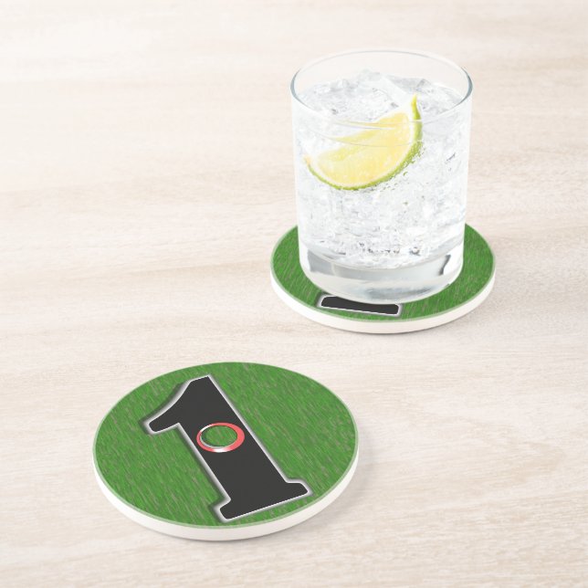 Porta-copos Sonho de Golfer - Buraco em Um! (Lateral)