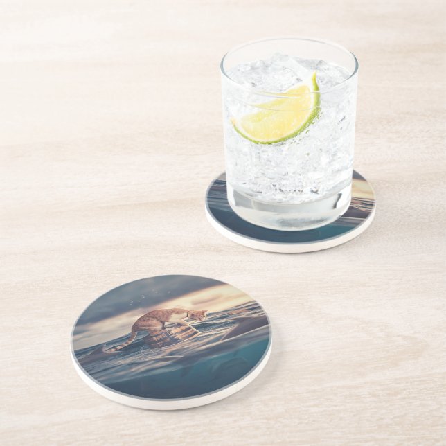 Porta-copos Sonho do Cat Nap ou Pesadelo (Lateral)