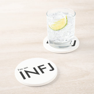 Porta-copos Sou um INFJ - Personalidade Tipo