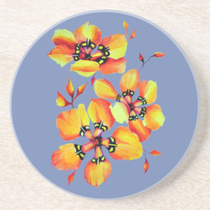 Porta-copos Sparaxis Harlequin Grandiflora Cape Watercolor