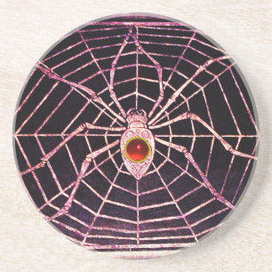 Porta-copos SPIDER E WEB Red Ruby Black