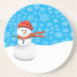 Porta-copos Sr. Boneco de Neve