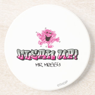 Porta-copos Sr. Messy Diz Limpar