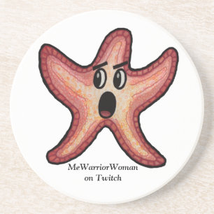 Porta-copos Starfish chocado, MmeWarriorWoman no Twitch