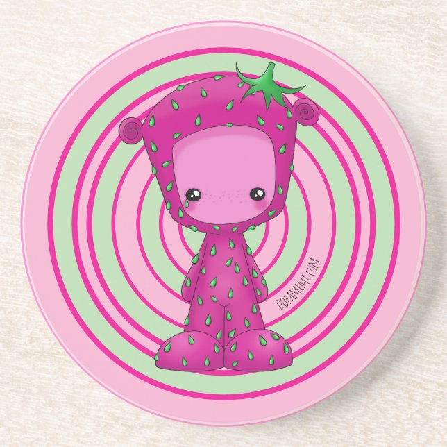 Porta-copos StrawberriMimi (Frente)