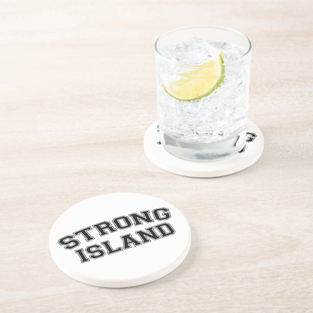 Porta-copos Strong Island, NYC, EUA (Lateral)