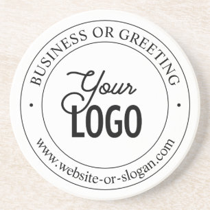 Porta-copos Substituição Fácil de Logotipo e Texto Personalizá