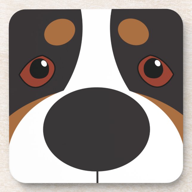 PORTA COPOS SUÍÇA DE BEBIDA ROSADA - CONJUNTO DE 6 (Frente)